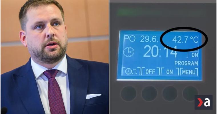 Až 42 stupňov prebudilo ministerstvo: Vláda chce, aby Kamil Šaško priniesol plán