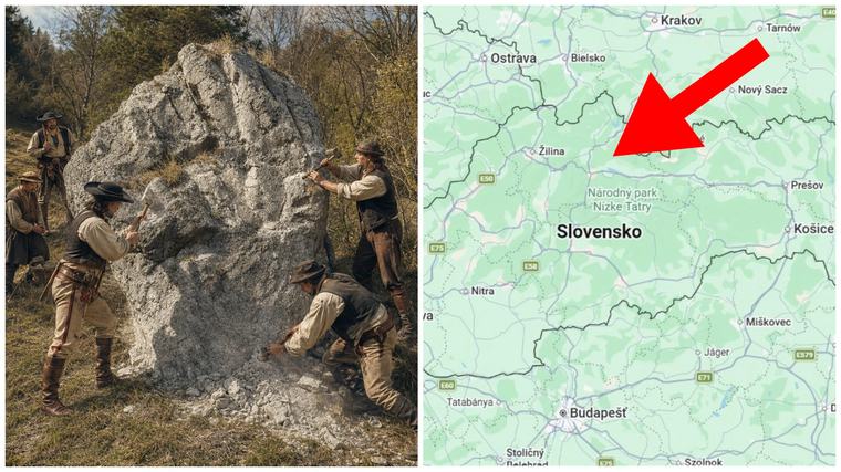 Jánošíkova družina tu mala zanechať nezvyčajnú stopu. Obrovská skalná päsť púta dodnes pohľady turistov