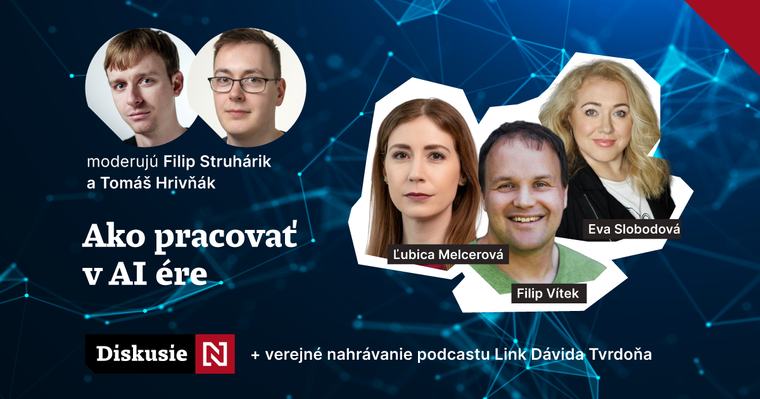Ako pracovať v ére AI – diskusia, 17. 9. 2026 v Bratislave