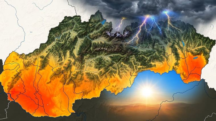 Na Slovensko sa ženú nebezpečné búrky: Tu môžu padať krúpy, pozor aj na povodne!