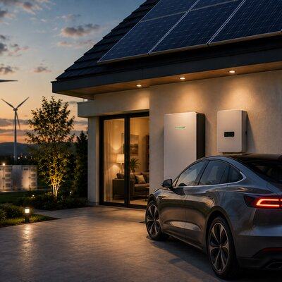 Batériové úložiská v lokálnej energetike a domácnostiach